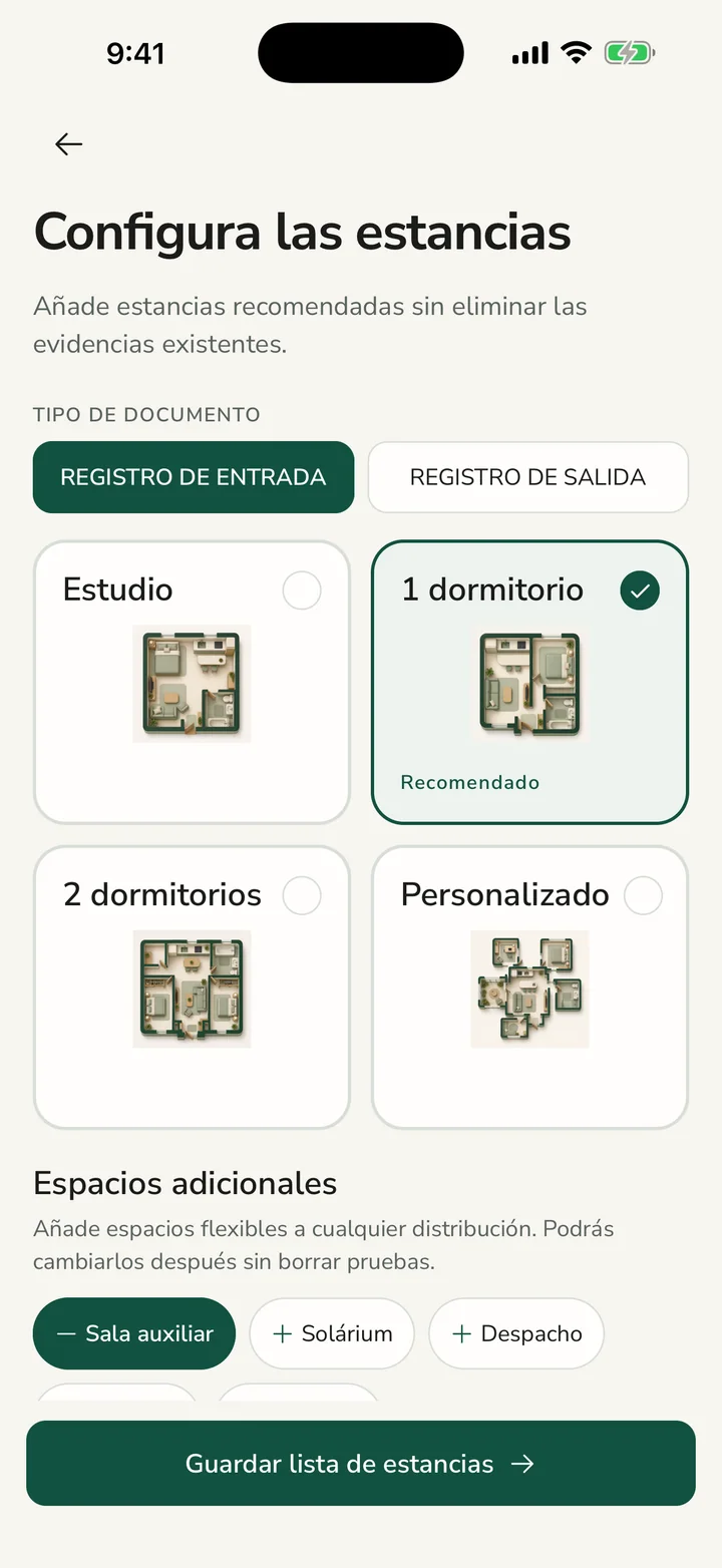 Adáptalo a la distribución real de tu vivienda.