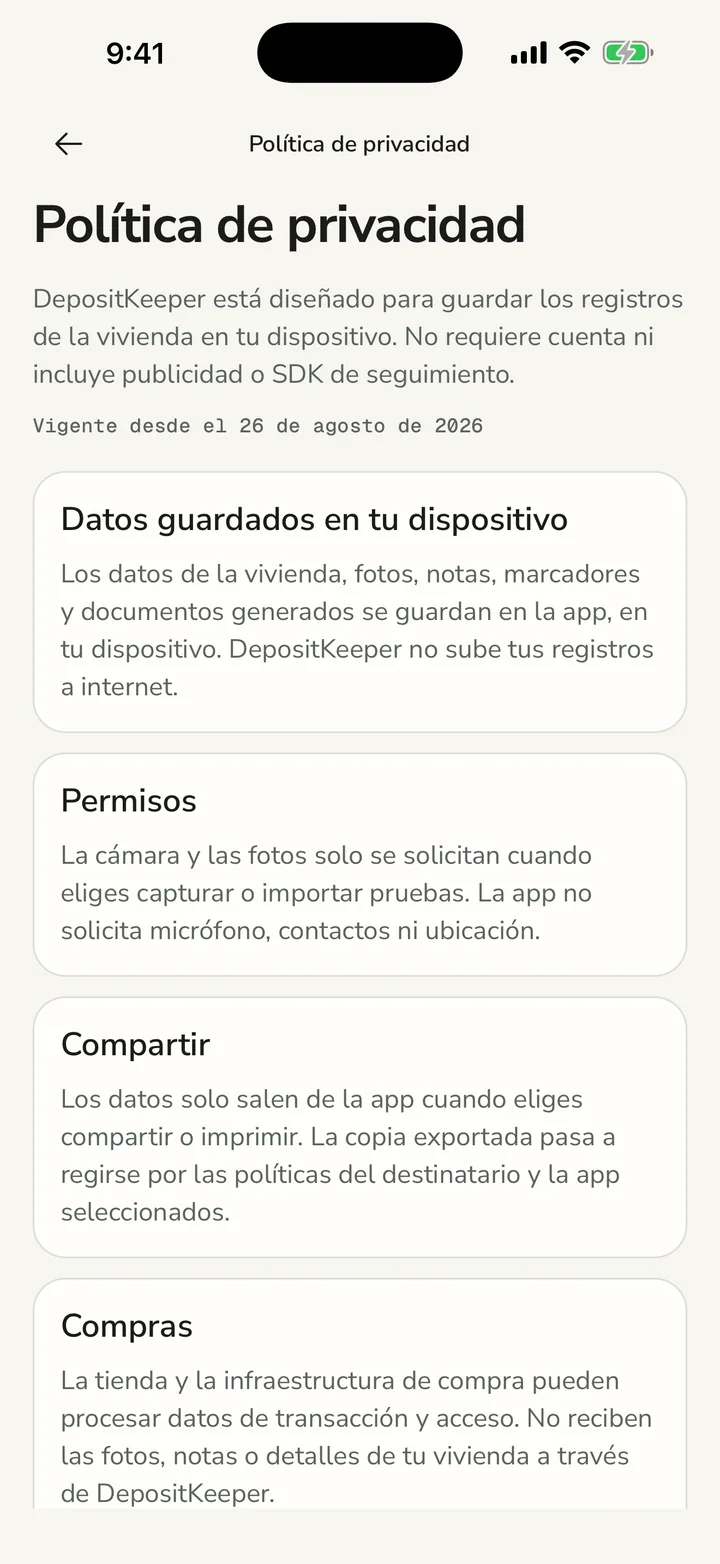 Tus datos bajo tu control