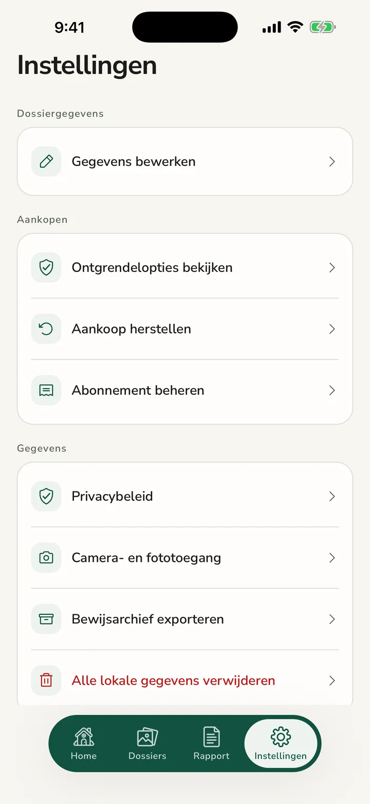 Bewaar alles in één ZIP-back-up